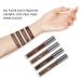 ALLROSE Waterproof Tinted Brow Gel - Long-Lasting Semi-Permanent Eyebrow Mascara in Brunette Shade - Buy Online on GoSupps.com