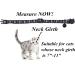 BoomBone Skull Cat Collar Breakaway with Bell - Pack of 2 - Safe Halloween Puppy Collars - Buy Online on GoSupps.com