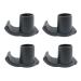 2/4 Pcs Universal Walker Ski Glides Heavy Duty Walker Feet Replacement Glides Caps for Folding Walker Easy to Install