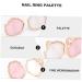 2 pi ces Palette de M lange pour Vernis Ongles Bague R sine Marbr e Portable Outil Manucure Professionnel et Maison - Buy Online on GoSupps.com