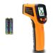 KetoTek infrared thermometer Laser Digital IR thermometer pyrometer Food Food Territy Pistol -50-600 (-58-1112 F) Thermometer Temperature tester (yellow)