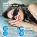 OMEO Sleep Mask - Ultra Thin Black Eye Mask for Comfortable Sleep & Travel | Light Blocking & Disposable | Perfect for Rest & Relaxation - Buy Online on GoSupps.com