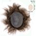 Lordhair Toupee for Men with 100% Human Hair 0.08mm Natural Skin Hair Pieces Replacement for Men Base Size 8x10 inch Mens Toupee V-looped Hair System (Light Brown 7#(ASH)) - Buy Online on GoSupps.com