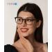 Shop Firmoo Women s Oversized Blue Light Filter Glasses - Anti-Reflective UV400 Protection for Screens - Stylish Havana 0.0x Non-Prescription - Buy Online on GoSupps.com