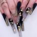 Butterfly Nail Art Glitter - 6 Girds Gold Holographic Confetti for DIY Manicure - Buy Online on GoSupps.com