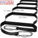 ISOP 10ft Extension Ladder | Made in USA | Nylon Rope & Spring Hooks | Lightweight & Durable | Holds up to 1200 lbs | Emergency Escape Equipment - Buy Online on GoSupps.com