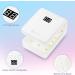 SanSaa UV LED Lamp 48W for UV Resin DIY Nail Art - Double-Sided UV Lamp (White) - Buy Online on GoSupps.com