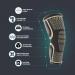 MODVEL 2 Pack Knee Brace | Compression Sleeve for Men & Women | Support for Running | Medical Grade Knee Pads for Meniscus Tear, ACL, Arthritis | Joint Pain Relief | X-Large High-Copper - Buy Online on GoSupps.com