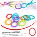 SAFIGLE 48pc Grabbing Infant Pacifier Teether Rings - Colorful Molar Toys for Boys - Buy Online on GoSupps.com