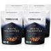 Terrasoul Superfoods Organic Sun-dried White Mulberries, 4 Lbs (4 Pack) - Low Glycemic | Naturally Sweet | Rich in Vitamin C