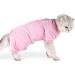 Lianzimau Katzenbody for After Op Cats - Long Sleeved Catwear E-Collars Alternative - Pink Size M (1 Pack) - Buy Online on GoSupps.com