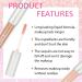 Waterproof Liquid Glitter Eyeshadow & Eyeliner Sticks - Pink, Purple, Silver, Golden | Quick-Drying Shimmer Makeup for Eyes & Face - Buy Online on GoSupps.com