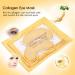 Sonew Gold Eye Mask - Dark Circle & Eye Bag Removal | Anti-aging Collagen Patches for Puffy Eyes - 10Pcs - Buy Online on GoSupps.com
