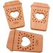 Wendysun 10pcs Cartoon Wood Teether Set - Pure Natural Animal Coffee Cup Shape | Baby Teething Nursing Beech Teether DIY Pendant Toy - Buy Online on GoSupps.com