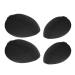 4 pieces/2 pairs women sponge bump it up volume hair base styling magic insert tool bum maker braid insert tool do beehive hair styler party hair accessories