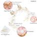 Campsis Princess Flower Crystal Headpiece - Bridal Hair Accessories for Girls and Women (Gold) - Buy Online on GoSupps.com