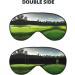 Green Golf Course Print Unisex Sleep Mask | Double-Sided Eye Mask for Sound Sleep & Skin Care - Ideal Gift - Buy Online on GoSupps.com