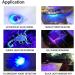 SATZOL Dual Chip 5W 395NM Gooseneck UV Lamp for Nails - Blacklight for Satin Detection and Gel Nails - Resin Curing Mini UV Light - Buy Online on GoSupps.com