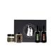 LEOS - Gift Set - 4 Gourmet Products | Creamy Flower Honey 250g | Wild Thyme Confit 323g | 2 Award-Winning Extra Virgin Olive Oils: Fruity Green & Fruity Ripe 2x100ml