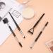TEOYALL Eyebrow Liner Brushes - Dual-Ended Angled Bristles & Spoolie for Perfect Eye Makeup | All-in-One Set for Professional Results - Buy Online on GoSupps.com