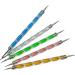 YOXIER Nail Art Brush Double-Head Nail Draw Line Pen Portable DIY Multi - Buy Online on GoSupps.com