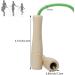 Adjustable 270cm Kids Jump Rope - Wooden Handle & Cotton Rope for Boys & Girls - Green Fitness Spring Rope - Buy Online on GoSupps.com