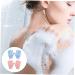 Healvian 4 Pcs Bath Scrub Gloves | Body Exfoliating Shower Scrubber Set - Buy Online on GoSupps.com
