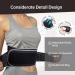 Back Support Belt for Men & Women - Lightweight Lumbar Brace for Pain Relief Sciatica & Scoliosis | Adjustable Breathable Support for Heavy Lifting - Buy Online on GoSupps.com