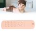 Peach Pink Silicone Baby Teething Toy - Remote Control Shaped for Soothing Massage at Home - Buy Online on GoSupps.com