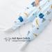Duomiaomiao 2.5 TOG Baby Sleeping Bag with Legs | Unisex 100% Cotton Wearable Blanket | Winter Sleep Sack for Toddlers 3-4 Years | 95cm Length | Elephant Jungle Design - Buy Online on GoSupps.com