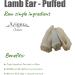 Puffed Lamb Ears for Dogs Natural Chew Treat (70g) - Buy Online on GoSupps.com