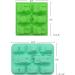 Beasea Car Soap Mold - 2pcs Silicone Baking Mold for Cake, Cupcake, Muffin, Ice Cube, Clay - Car Shape Design for Kids - Buy Online on GoSupps.com
