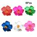 LEORX 6pcs Hibiscus Flower Hair Clip Set - Hawaiian Floral Hair Accessories for Wedding & Festival - Buy Online on GoSupps.com