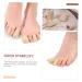 FOMIYES 2pcs Silicone Toe Sleeves - Toe Protectors for Moisturizing - 2.6x4cm - Buy Online on GoSupps.com