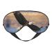 Flying Eagle Print Unisex Sleep Mask Double-Sided Eye Mask Ideal for Sound Sleep and Skin Care Black