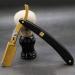 Torribala Ebony Men s Shaving Tools | Manual Blade Razor for Precision Hairdressing - High-Quality & Stain-Resistant - Buy Online on GoSupps.com