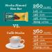 Rise Whey Protein Bar - Mocha Almond | 15g Protein | 5 Ingredients | Non-GMO | Gluten Free | Soy Free | Kosher | Pack of 12 - Buy Online on GoSupps.com