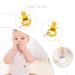 Silicone Pacifier Clips for Boys and Girls - 4Pcs One Piece Beads Pacifier Holder | Newborn Essentials | Food Grade Binky Clip | Fits All Pacifiers and Teething Toys - 4 Colors - Buy Online on GoSupps.com