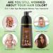 Instant Black Hair Shampooing 420 ml Shampoing noir semi-permanent pour cheveux naturels dure 30 jours formule action rapide pour hommes et femmes marron clair 420 ml marron clair 420 ml (Lot de 1) - Buy Online on GoSupps.com