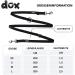 DDOXX Airmesh Dog Leash - 2m Adjustable Leash for All Dog Sizes - Black M - Durable & Comfortable - Buy Online on GoSupps.com
