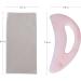 Large Gua Sha Massage Tool for Lymphatic Drainage & Muscle Scraping - Pink - Buy Online on GoSupps.com