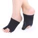 Hallux Valgus Corrector for Two Toes - Day & Night Foot Care Black Half Socks - Buy Online on GoSupps.com
