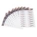 WOFASHPURET 18 Sheets Imitation Eco Eyebrow Sticker Makeup Caboodle Fake Eyebrows Decal Brown Transfer Stickers 21.5X14.5cmx2pcs Brownx2pcs