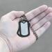 12Pcs Military Dog Tag Silicone Rubber ID Tags - Black Rectangular Covers for Pets - Buy Online on GoSupps.com