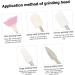 FRCOLOR 2 Sets Nail Polisher Brushless Supplier Nail Drill Kit Nail Shaper Pedicure Kit Professional Electric Pedicure Kit Portable Nail Drill Pedicure Supplies White Major Plastic - Buy Online on GoSupps.com