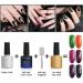 Lavender Violets 8ml Gel Nail Polish UV LED Soak Off Nail Lamp Curing Manicure Pedicure Classical Coloured Bottle Cat Eye Effect D369 Cat Eye-369 - Buy Online on GoSupps.com