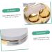 Buy BUIFULSIC Travel Container for Contact Lenses | Mini Mirror Lens Case - Gold 7.2x7.2cm - Ideal for Colored Lenses | International Shipping - Buy Online on GoSupps.com