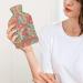 Paisley Pattern Hot Water Bottle - Rubber Bag for Pain Relief Cramps & Cold Therapy - International Shipping Available - Buy Online on GoSupps.com