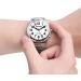 MauJOY Speaking Women's Watch - Clear & Loud for Seniors & Visually Impaired - Ultra-Durable White Dial with Black Digits Men s TK8835 Splitting Band - Buy Online on GoSupps.com