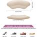 4 Pairs Heel Pads for Big Shoes | Women's Heel Grips & Comfort Inserts | Blister Prevention & Cushioning | Beige Shoe Fillers - Buy Online on GoSupps.com